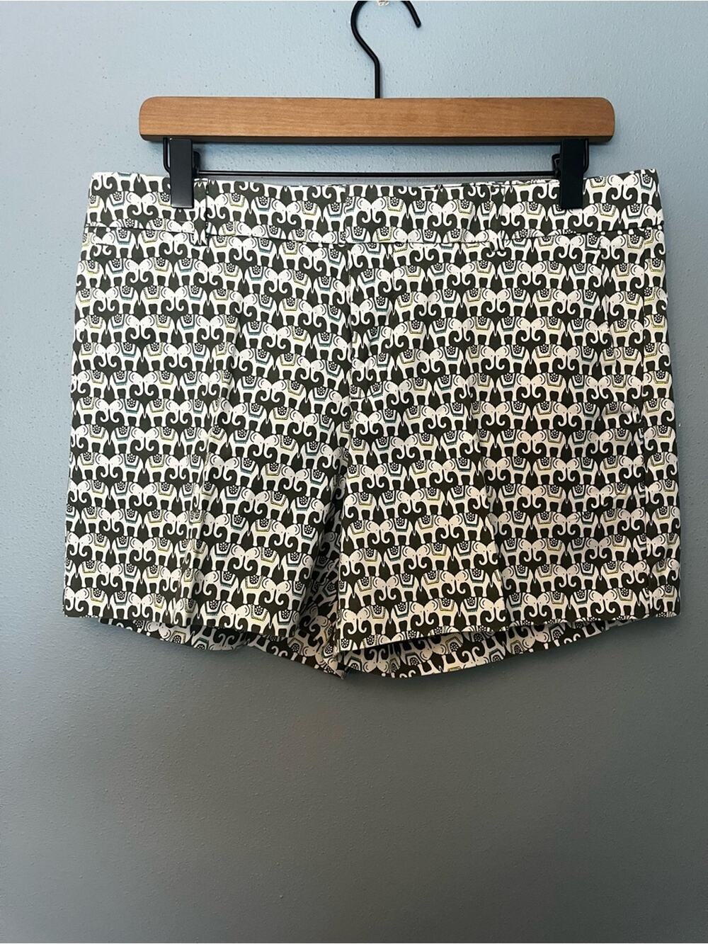 Banana Republic Elephant Patterned Shorts